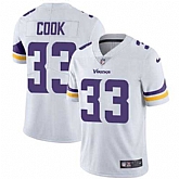 Nike Minnesota Vikings #33 Dalvin Cook White NFL Vapor Untouchable Limited Jersey,baseball caps,new era cap wholesale,wholesale hats
